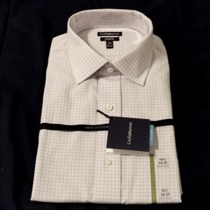 Croft&Barrow Pink Blue Dress Shirt